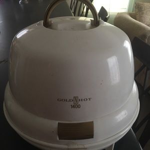 Gold Hot hairdryer